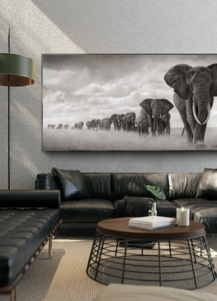 アフリカゾウ - 60x120 cm