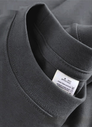 High Quality Pure Cotton Heavy Loose Bottoming Basic T-shirt