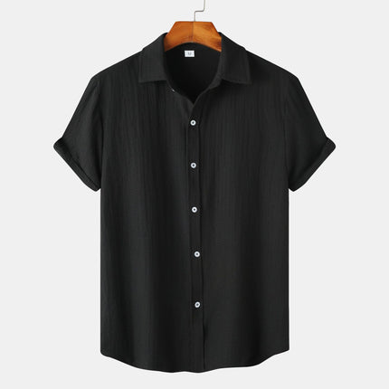 Casual Short-sleeved Men's Shirt