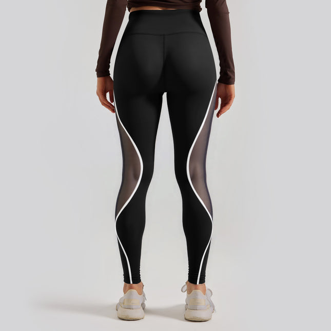 Mesh High Waist Yoga Pants