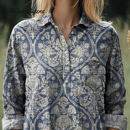 Casual Half-open Lapel Shirt