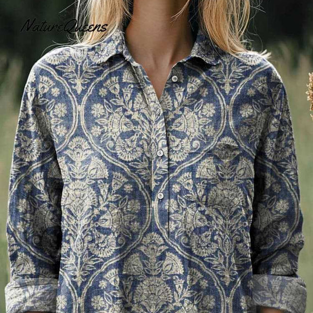 Casual Half-open Lapel Shirt