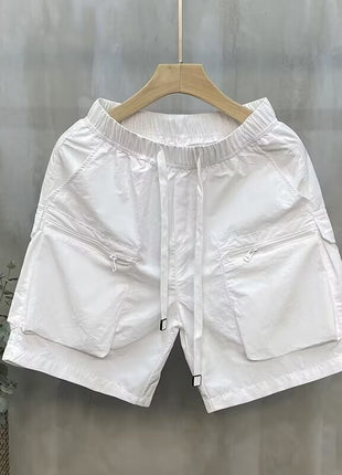 Pantalones Cortos Cargo Finos y Sueltos de Secado Rápido