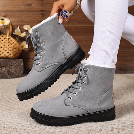 Waterproof High-top Cotton-padded Snow Boots