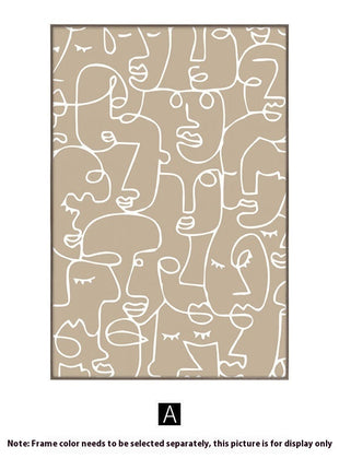 لوحة جدارية - 50 × 75 سم