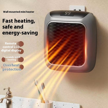 Mini Wall-Mounted Fan Heater