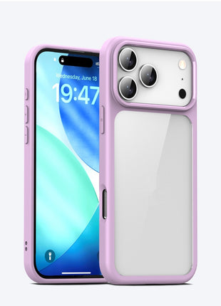 iPhone 17 Drop-proof Soft Edges Hard Shell Case