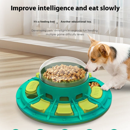 Interactive Dog Puzzle IQ Improvement and Slow Feeding Nutritious Non-Electric Plastic