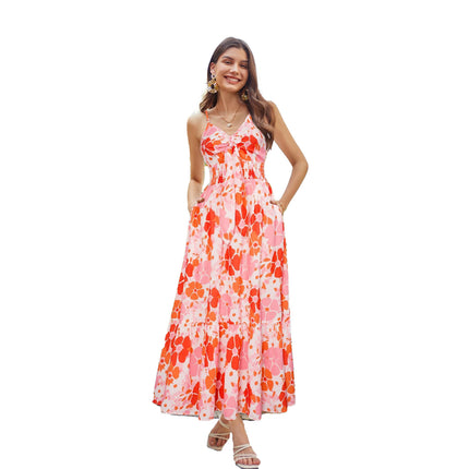 Bohemian Slip Vacation Dress