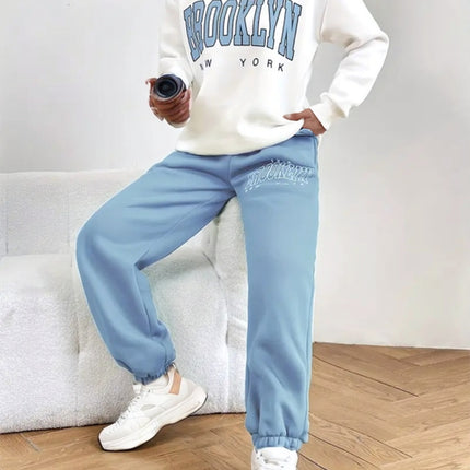 Long-sleeved and Pants Set