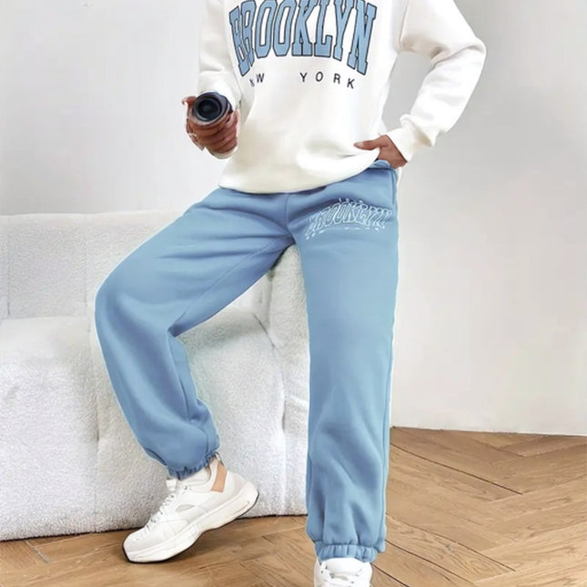 Long-sleeved and Pants Set