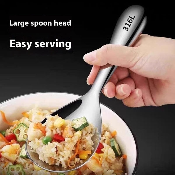 Stainless Steel Spoon Long Handle Large Household