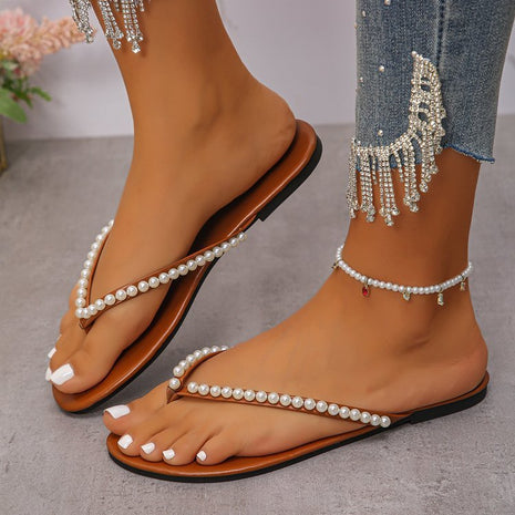 Fairy Pearl Soft Bottom Non-slip Flat