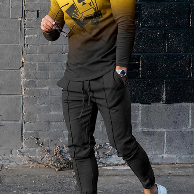 Long Sleeve & Pants Casual Suit