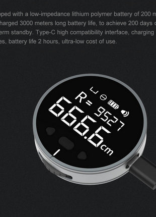 ProMeasure™ Digital Distance Measuring Ruler – High-Precision LCD Electronic Tape Measure