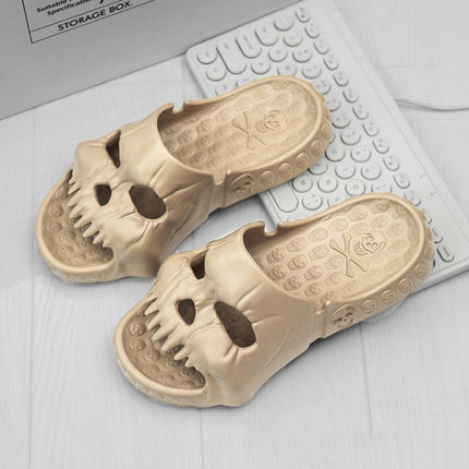 Skull Design Halloween Slippers Indoor & Outdoor