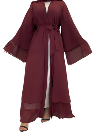 Fashionable Chiffon Abaya