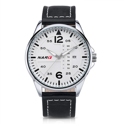 Stylish Sophisticated Dial Water-resistant Quartz Watch