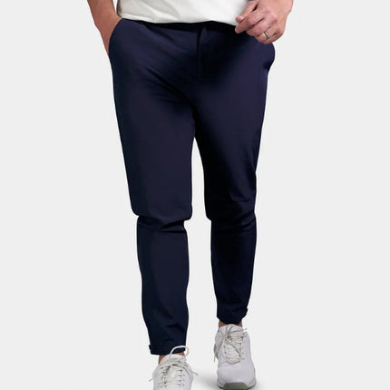 Business Slim Fit Narrow Bottom Pocket Zipper Trouser