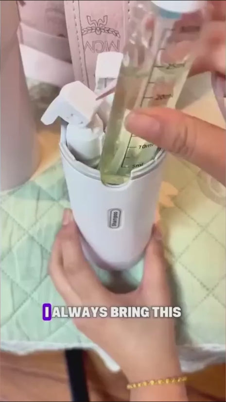4-in-1 Portable Travel Dispenser Bottles – Leakproof Container for Shampoo, Conditioner & Lotion 2